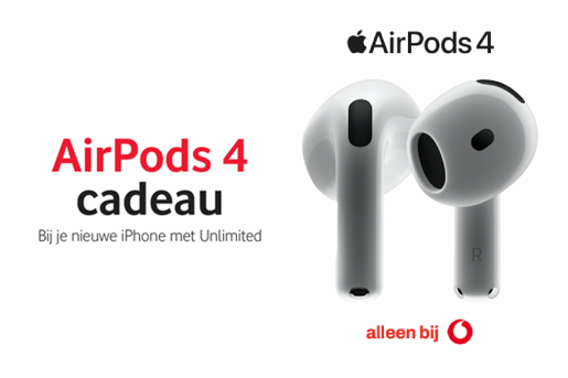 Vodafone Airpods Actie